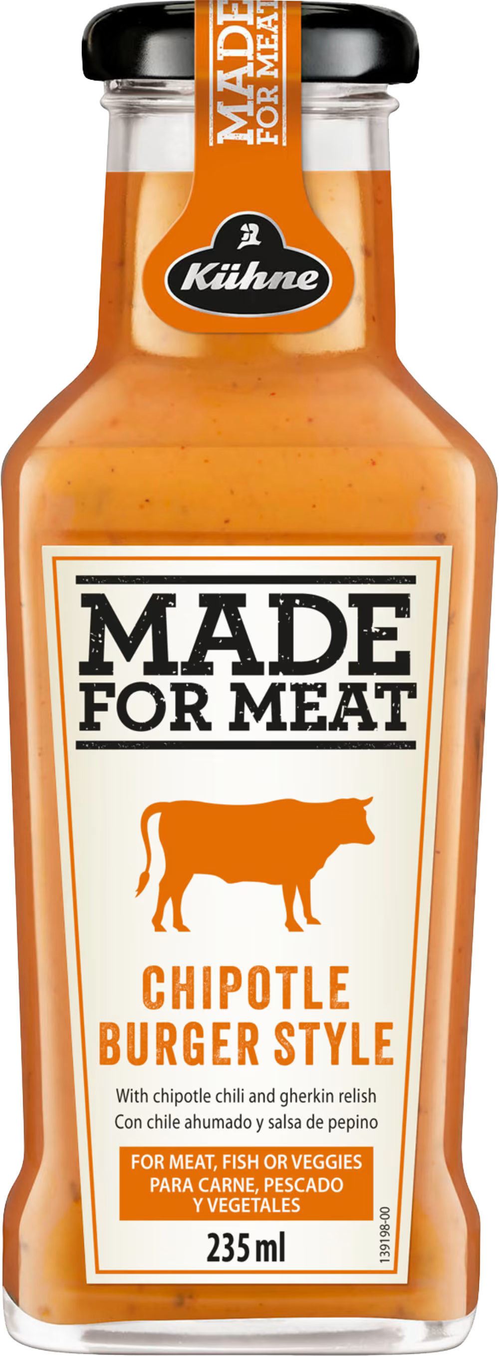 Kuhne Made For Meat - Chipotle Burger Style Sauce 235Ml