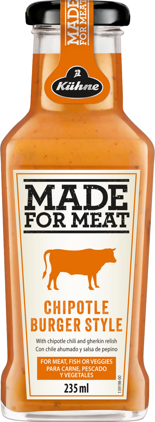 Kuhne Made For Meat - Chipotle Burger Style Sauce 235Ml