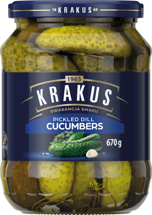 Krakus Pickled Dill Cucumbers 670G