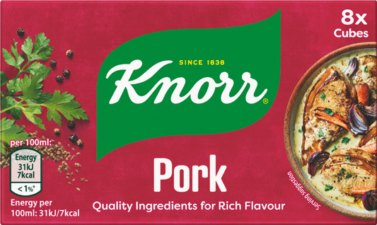 Knorr Stock Cubes - Pork 80G
