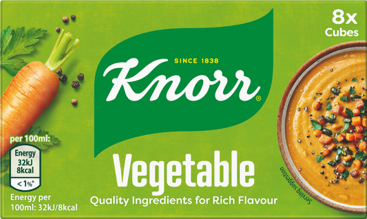 Knorr Stock Cubes - Vegetable 80G