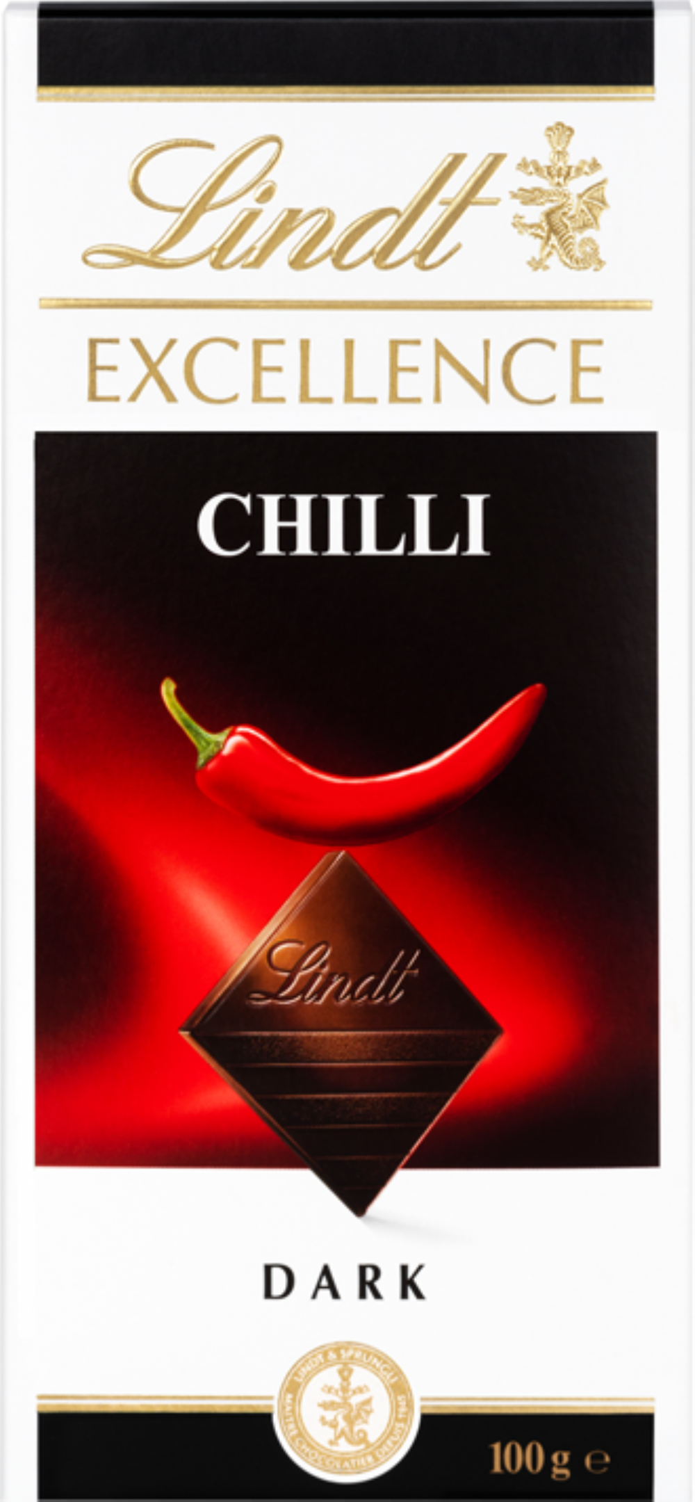 Lindt Excellence Dark Chilli Bar 100G