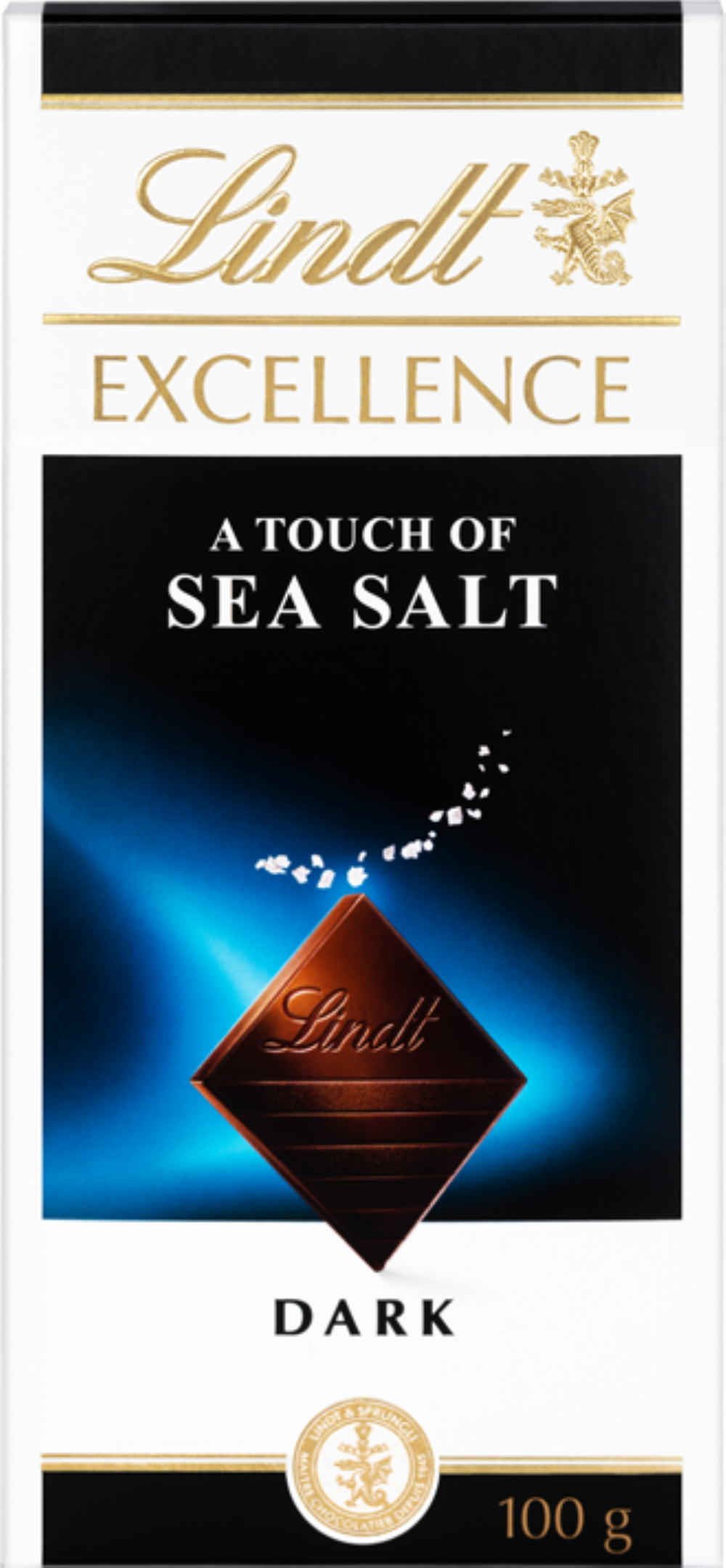 Lindt Excellence Dark Sea Salt Bar 100G