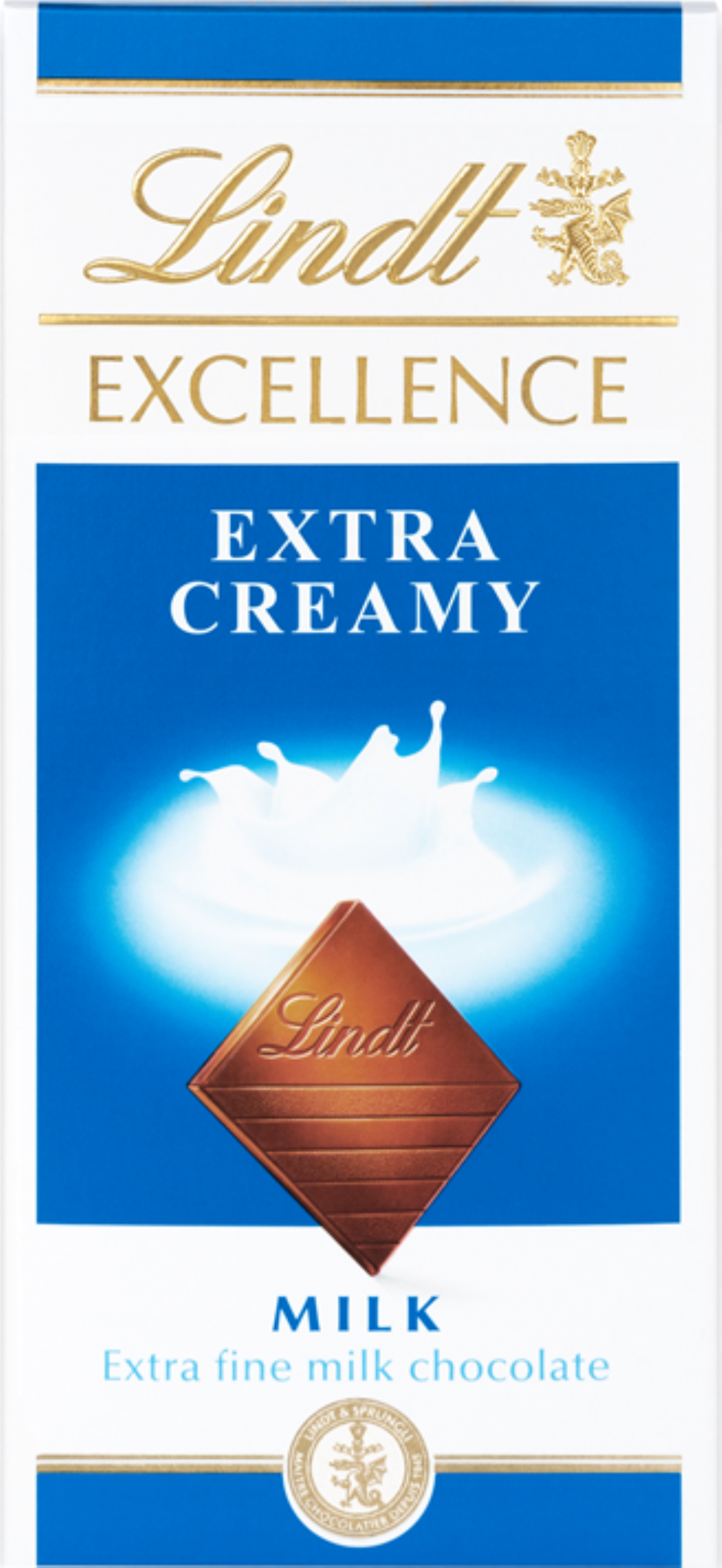 Lindt Excellence Milk Extra Creamy Bar 100G