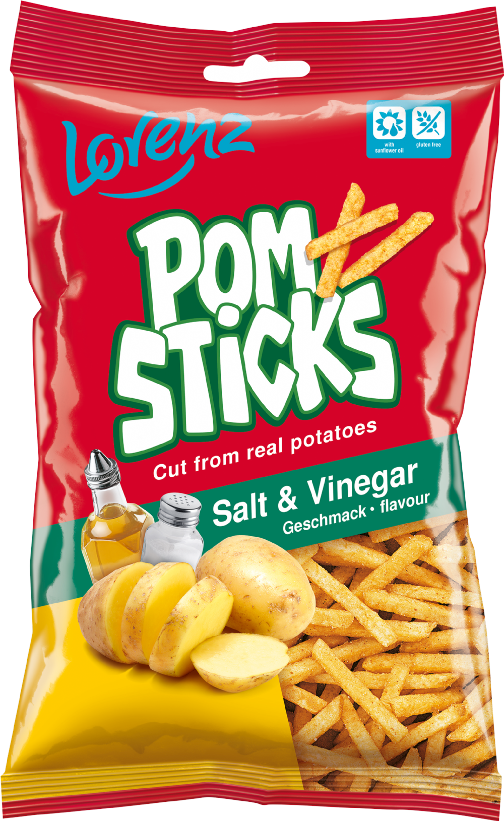 Lorenz Pomsticks - Salt & Vinegar 85G