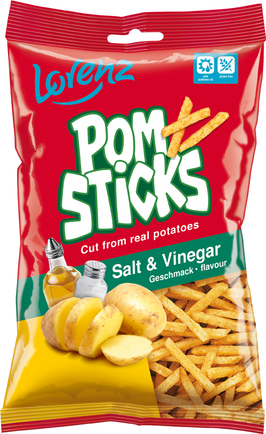 Lorenz Pomsticks - Salt & Vinegar 85G