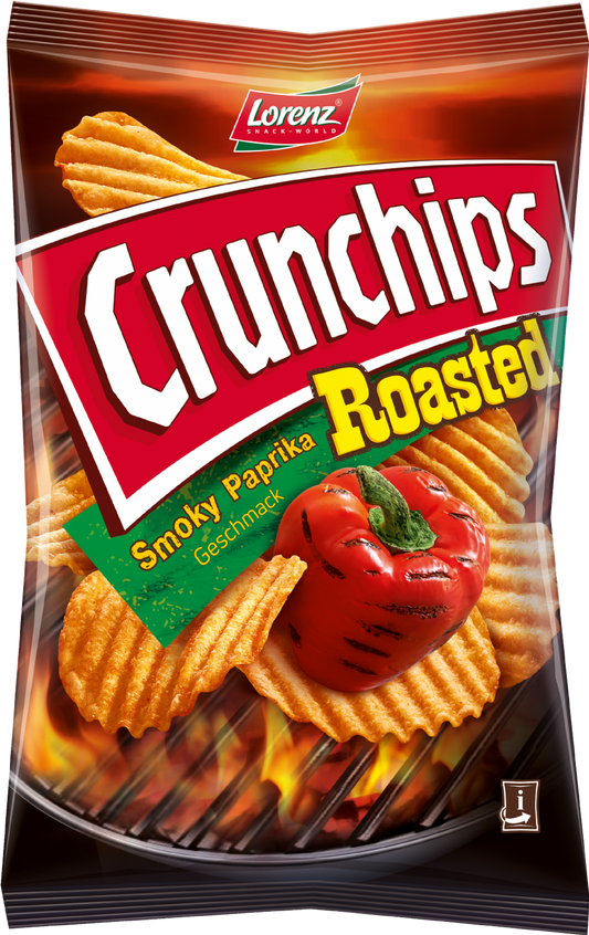 Lorenz Crunchips - Roasted Smoky Paprika 120G