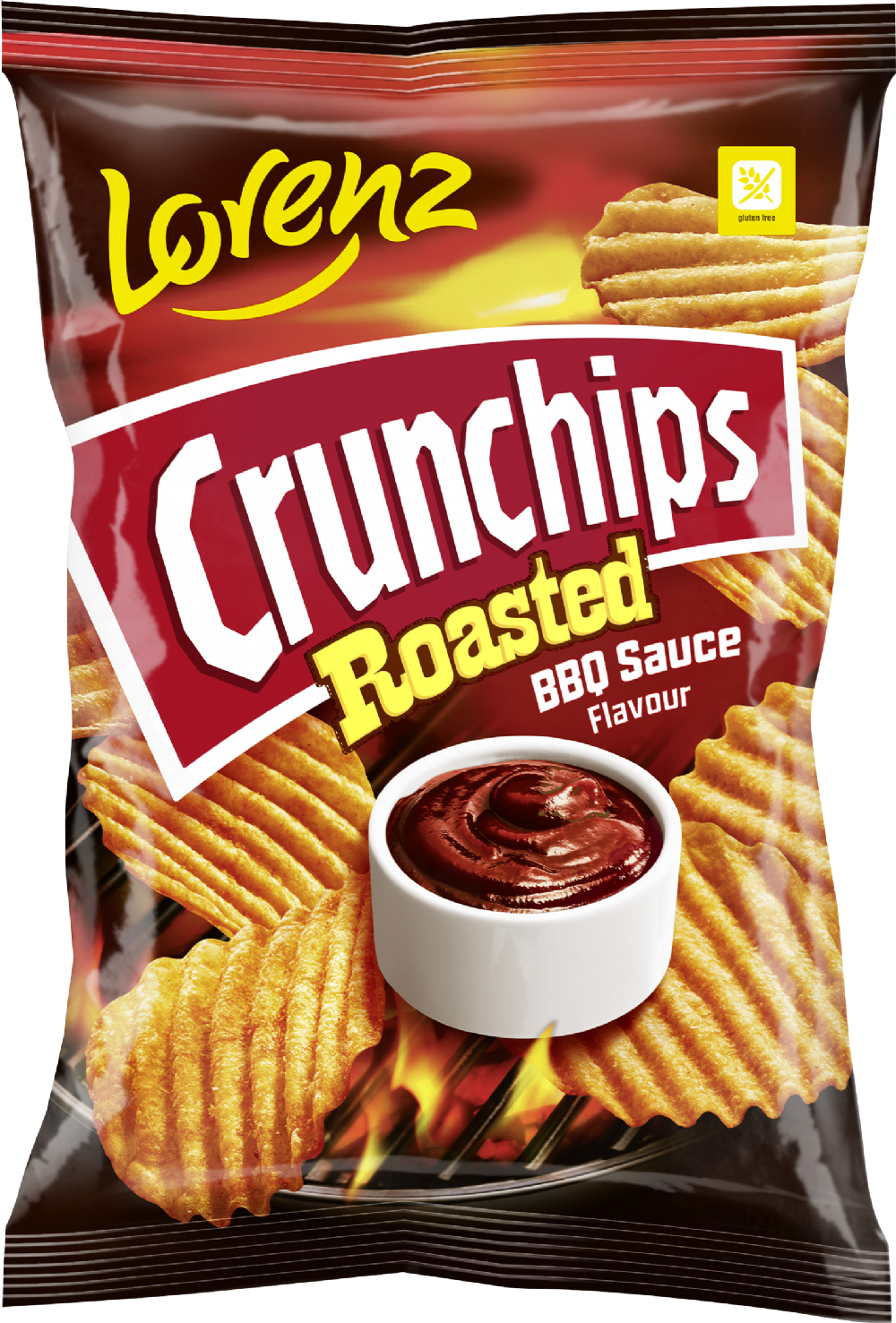 Lorenz Crunchips - Roasted Bbq Sauce 120G