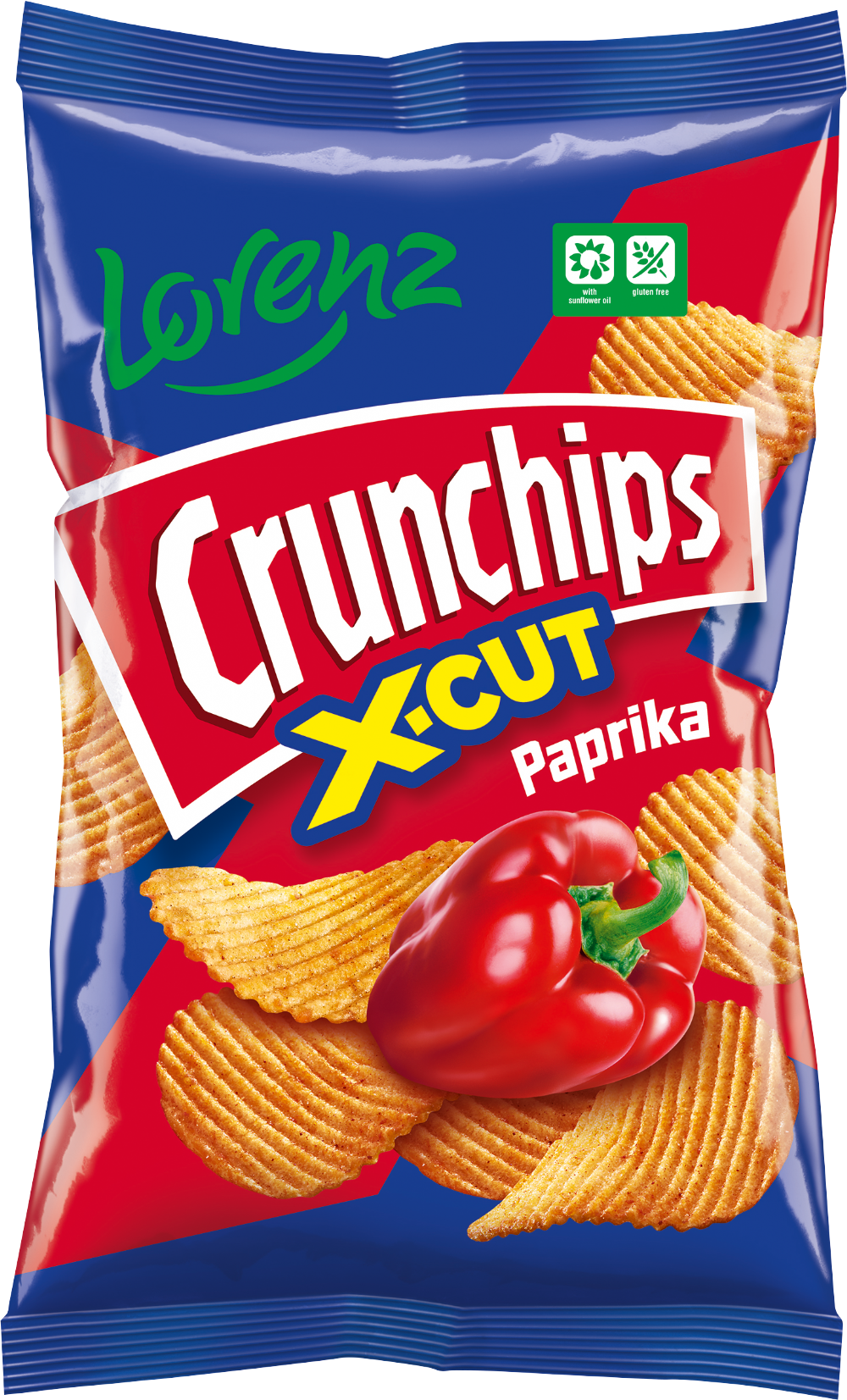 Lorenz Crunchips X-Cut - Paprika 130G