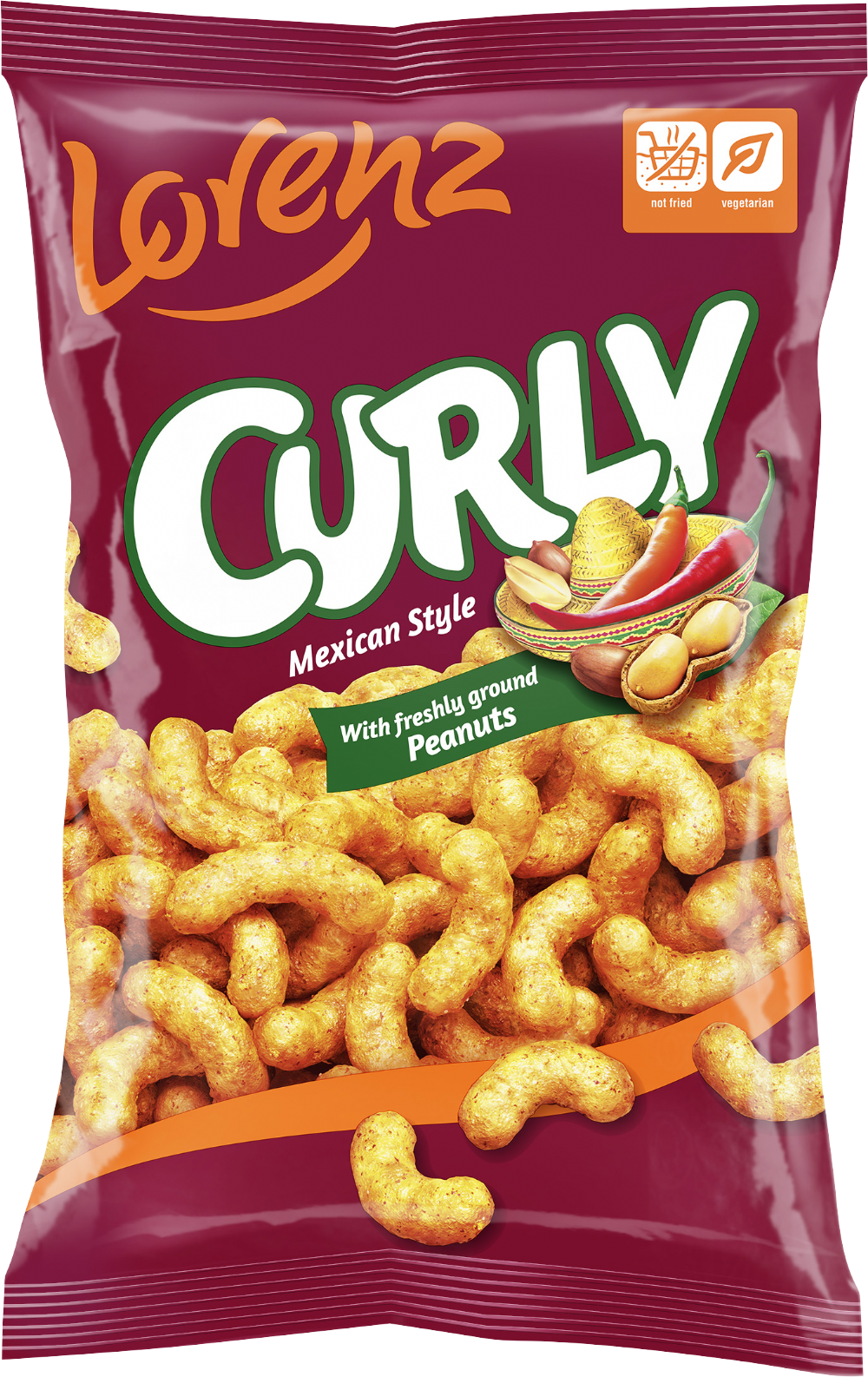 Lorenz Curly Mexican Snacks 100G