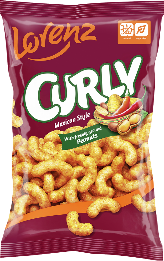 Lorenz Curly Mexican Snacks 100G