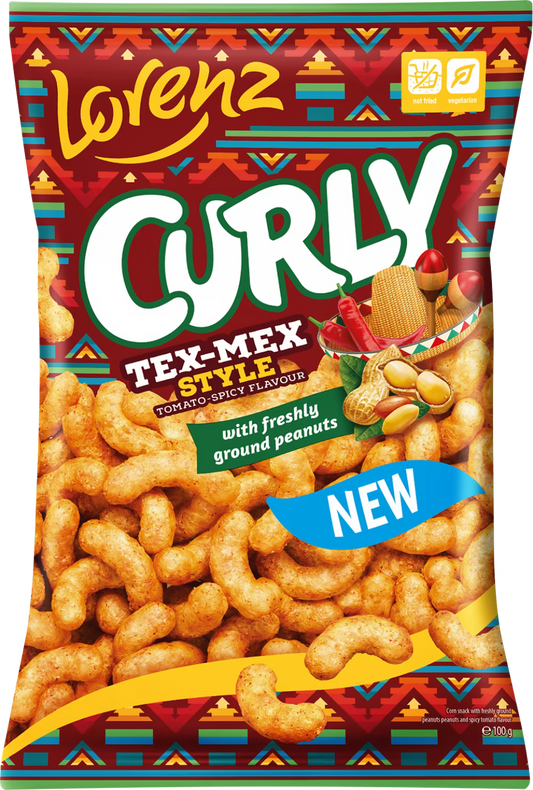 Lorenz Curly Tex - Mex snacks, 100g
