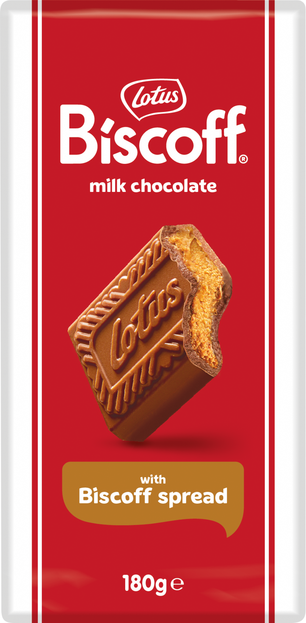 Lotus Milk Chocolate With Biscoff Spread 180G