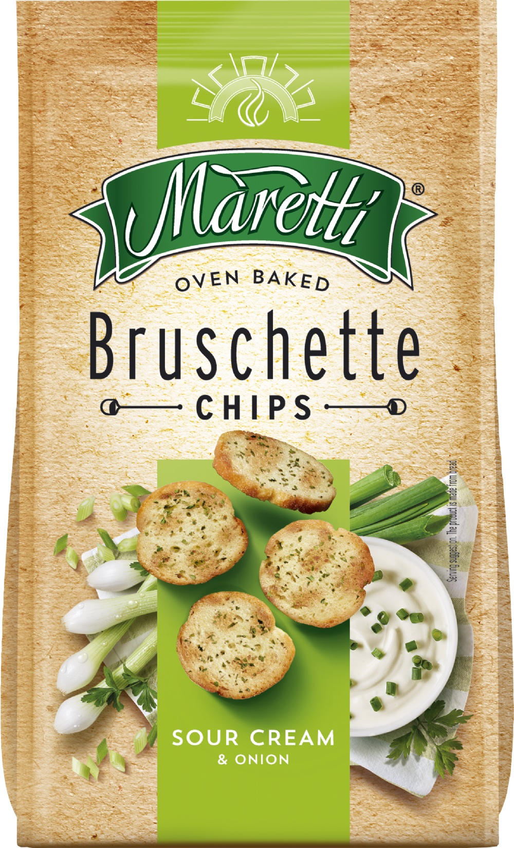 Maretti Bruschette - Sour Cream & Onion 70G