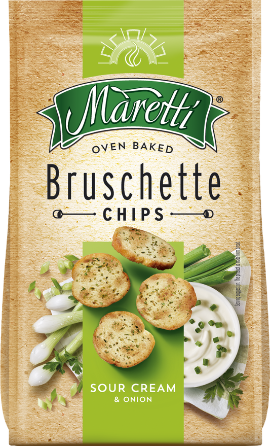 Maretti Bruschette - Sour Cream & Onion 70G