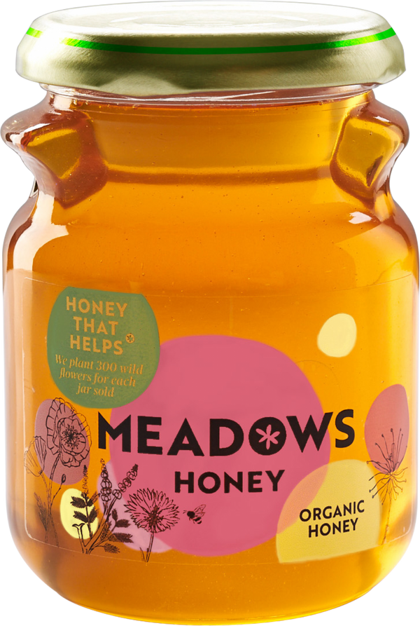 Meadows Honey Organic Honey, 340g