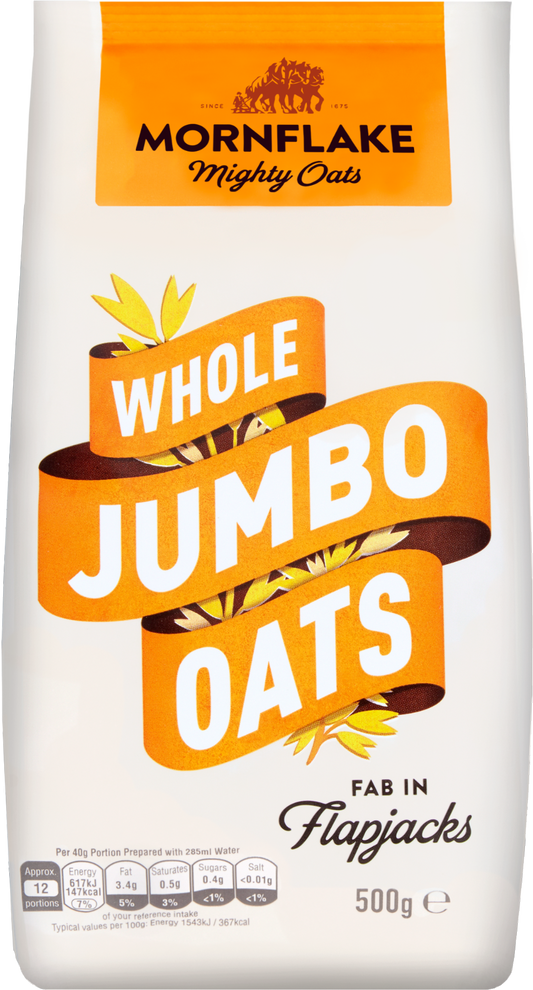Mornflake Whole Jumbo Oats - Bag 500G