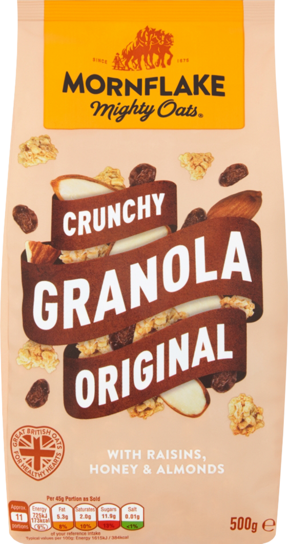 Mornflake Crunchy Granola Original 500g