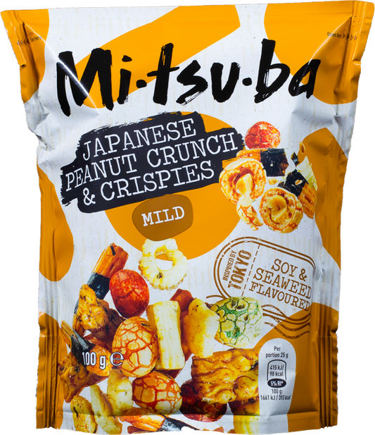 Mitsuba Japanese Peanut Crunch & Crispies 100G
