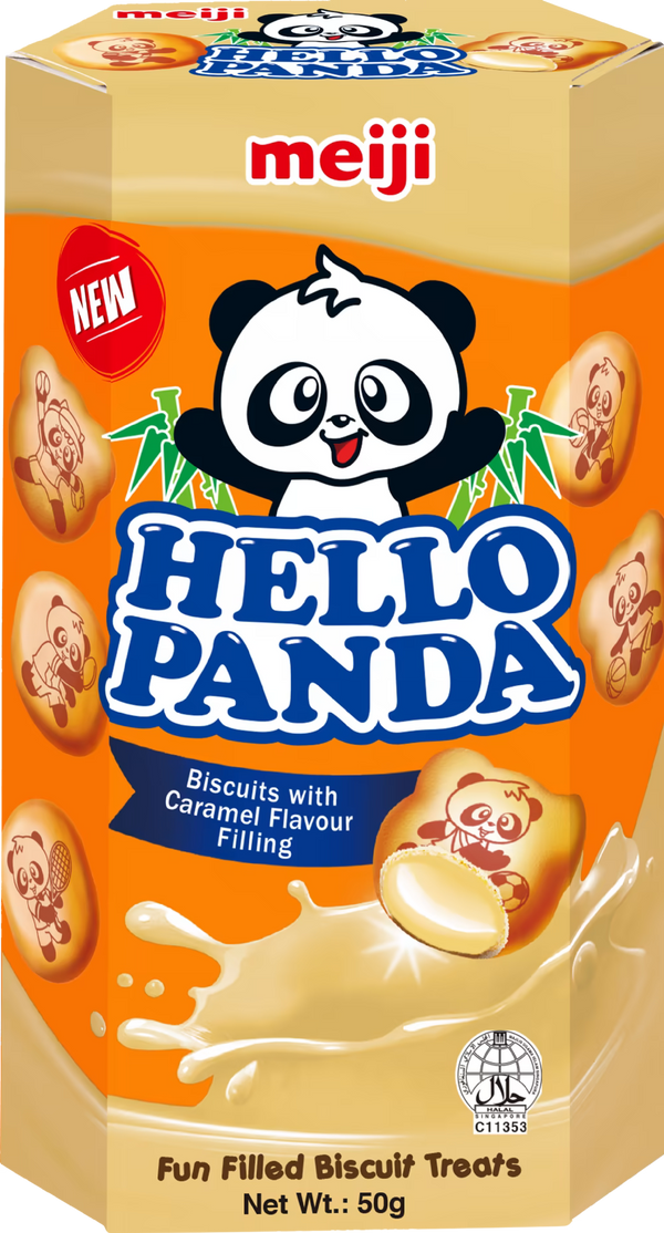 Meiji Hello Panda - Caramel, 50g