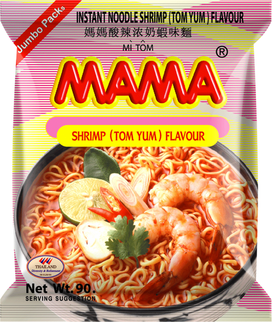 Mama Shrimp (Tom Yum) Flavour Instant Noodles 90G