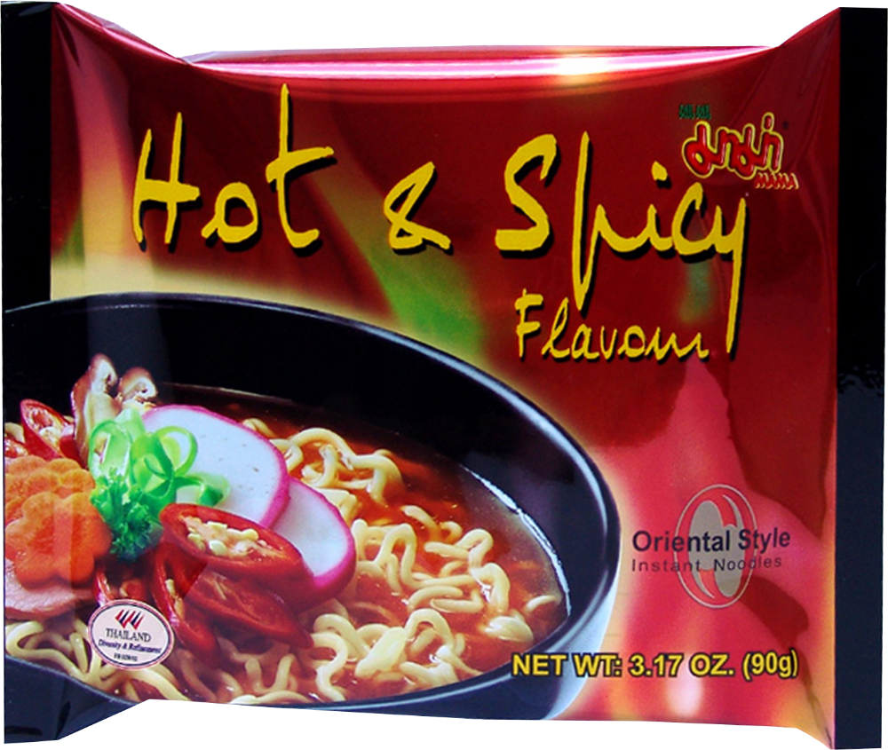 Mama Hot & Spicy Instant Noodles 90G