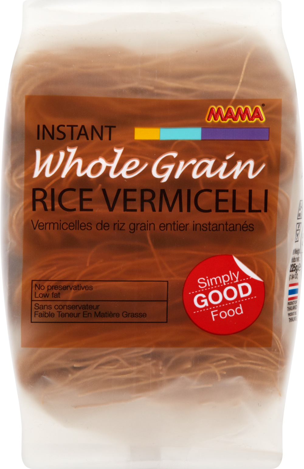 Mama Wholegrain Noodles 225G
