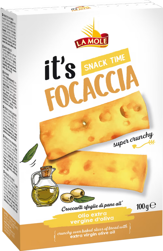 La Mole Focaccia - Extra Virgin Olive Oil 100G