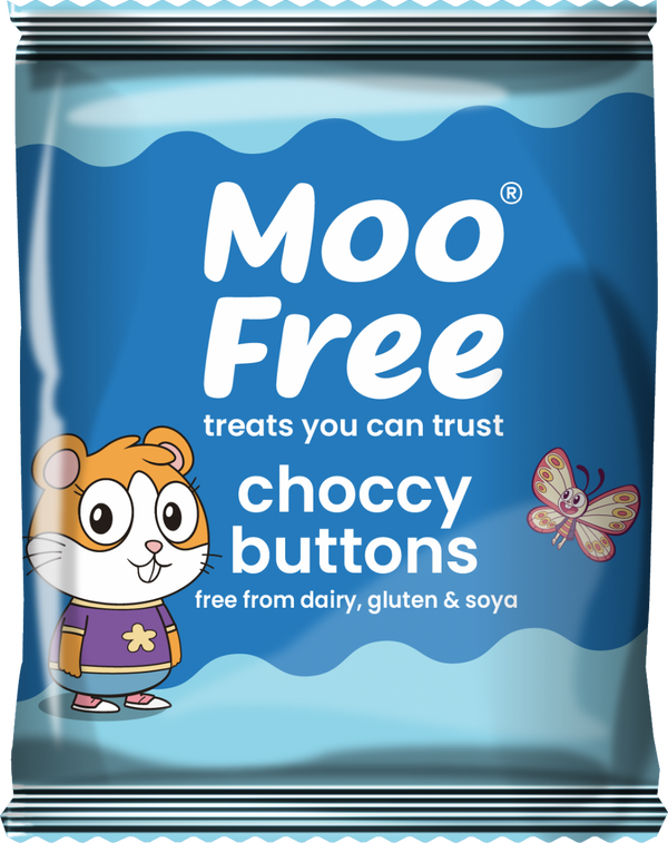 Moo Free Choccy Buttons 25g