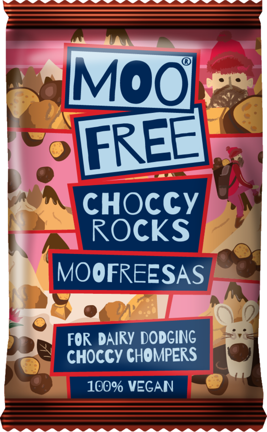 Moo Free Choccy Rocks - Moofreesas 35G