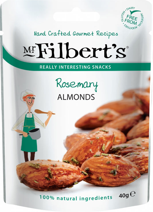 Mr Filbert's Rosemary Almonds 40G