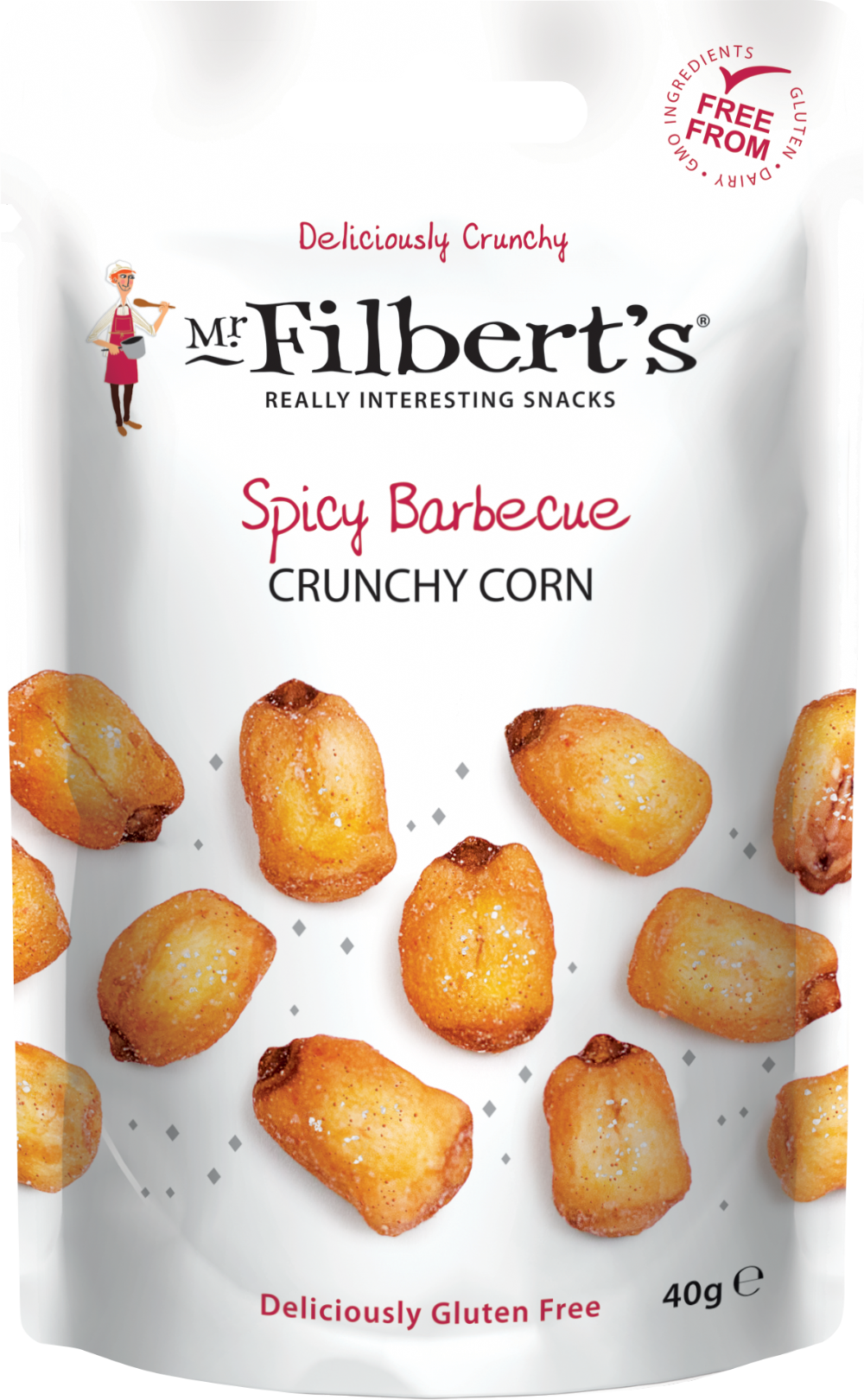 Mr Filbert's Barbecue Crunchy Corn 40G