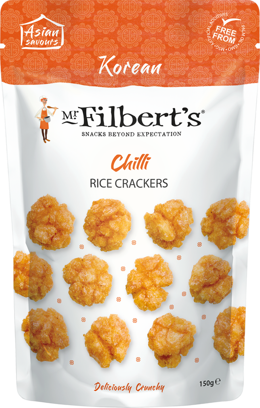 Mr Filbert's Sweet Chilli Rice Crackers 150G
