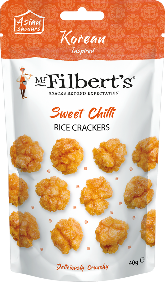Mr Filbert's Sweet Chilli Rice Crackers 40G