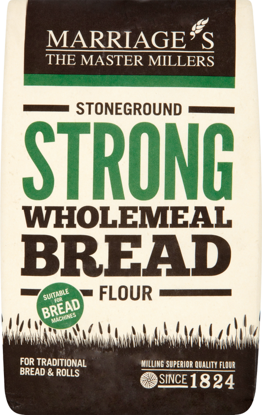 Marriage's Stoneground Strong Wholemeal Bread Flour 1.5Kg