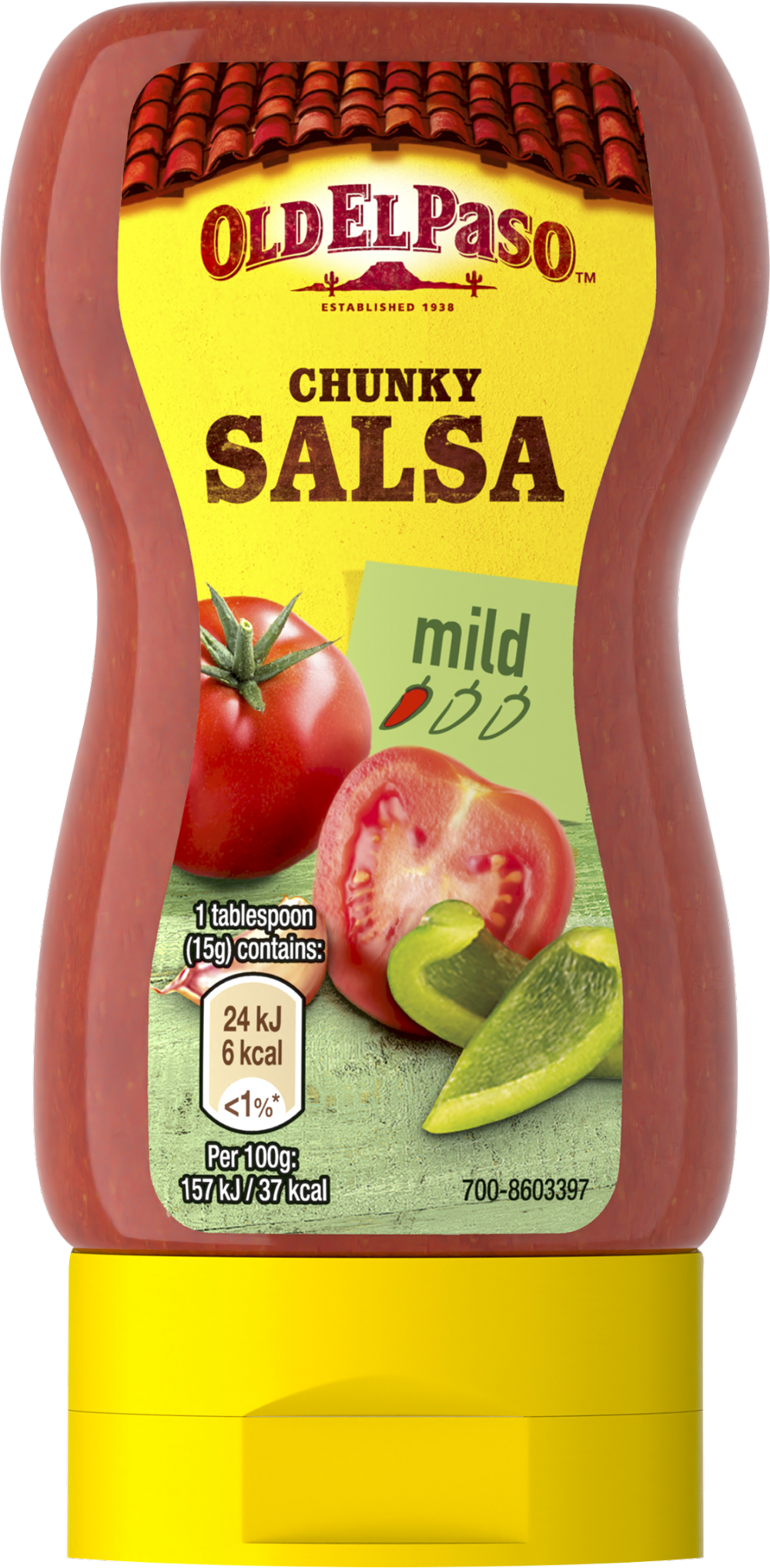 Old El Paso Mild Chunky Salsa - Squeezy 238G