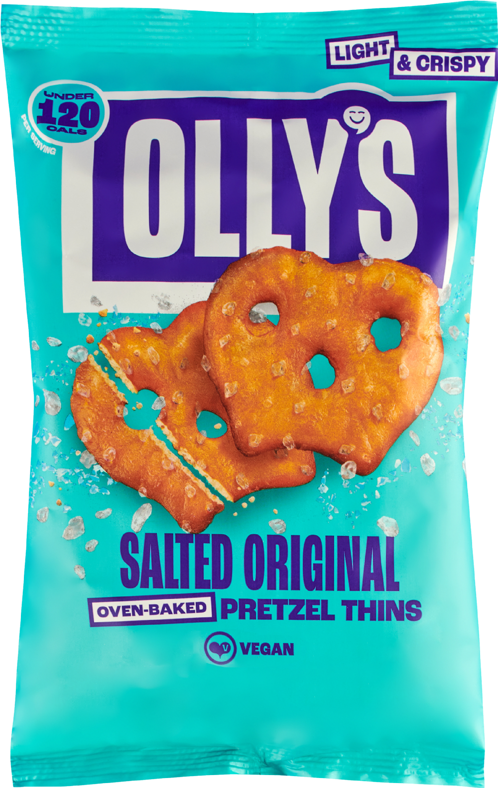 Olly's Pretzel Thins - Salted Original 140G