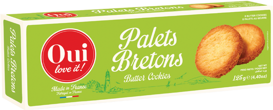 Oui Love It! Palets Bretons, 125g