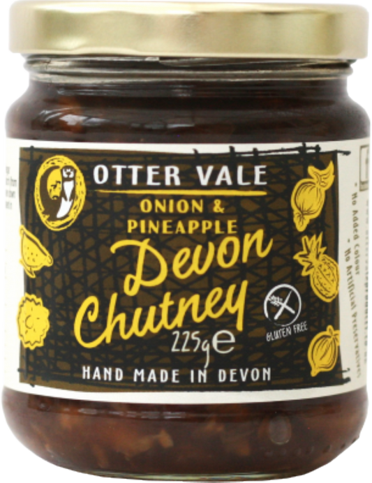 Otter Vale Devon Chutney (Onion & Pineapple) 225G
