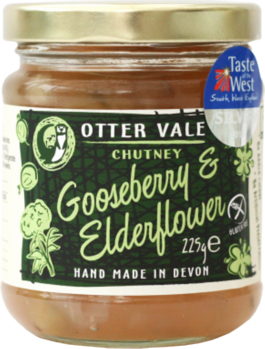 Otter Vale Gooseberry & Elderflower Chutney 225G