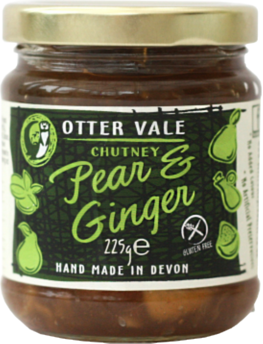 Otter Vale Pear & Ginger Chutney 225G