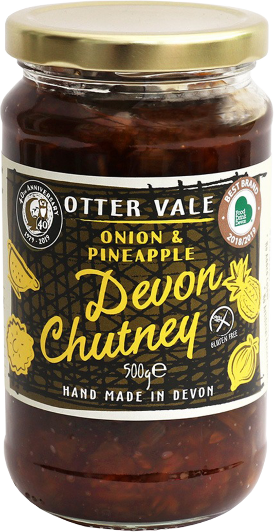 Otter Vale Devon Chutney (Onion & Pineapple) 500G