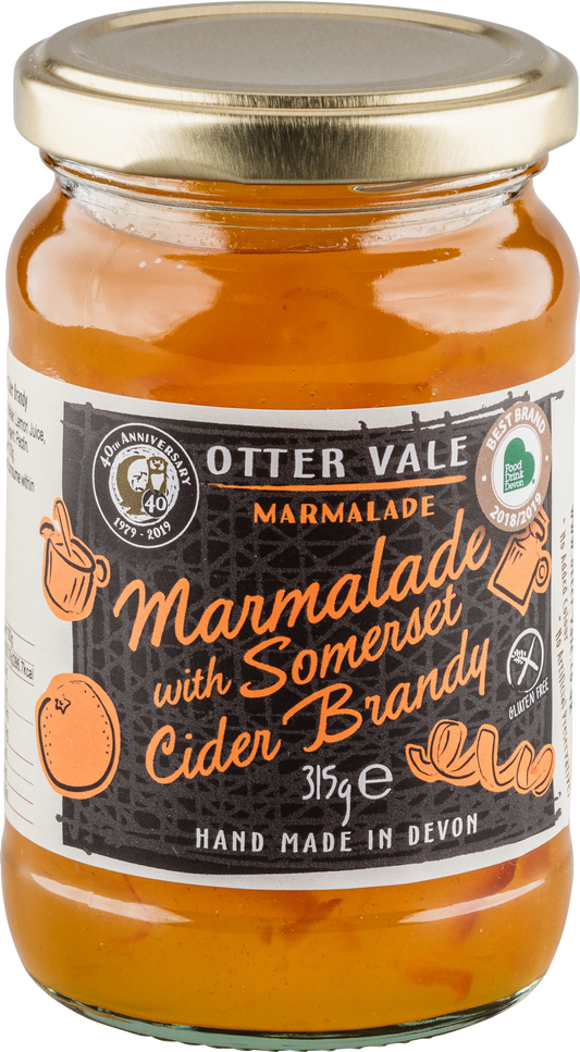 Otter Vale Marmalade With Somerset Cider Brandy 315G