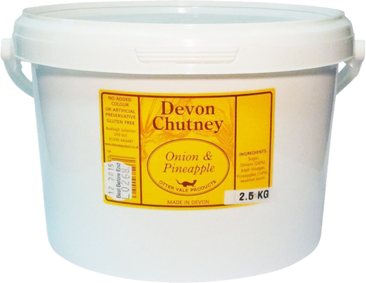 Otter Vale Devon Chutney (Onion & Pineapple) Catering Tub 2.25Kg