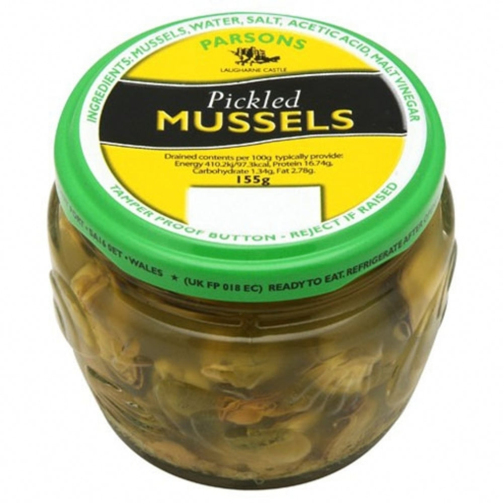 Parsons Pickled Mussels, 155g