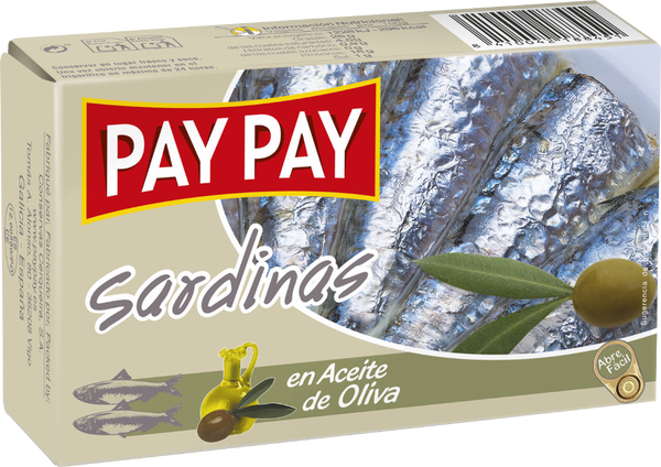 Pay Pay Sardines In Olive Oil, 120g