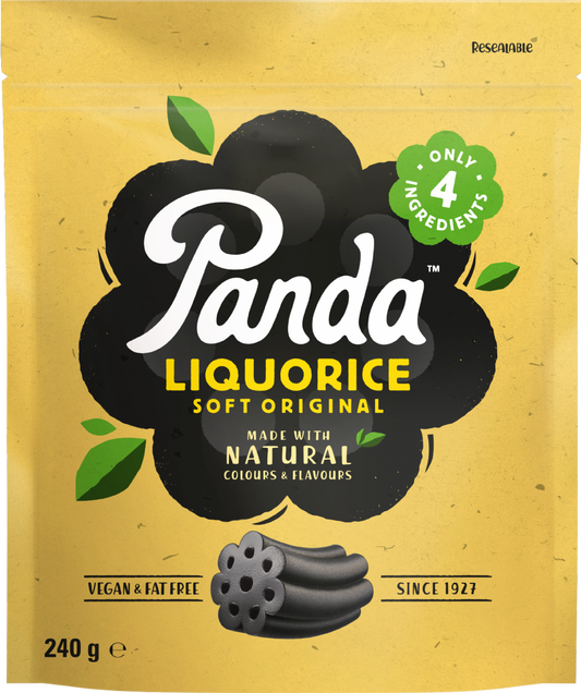 Panda Natural Original Liquorice Bag 240G
