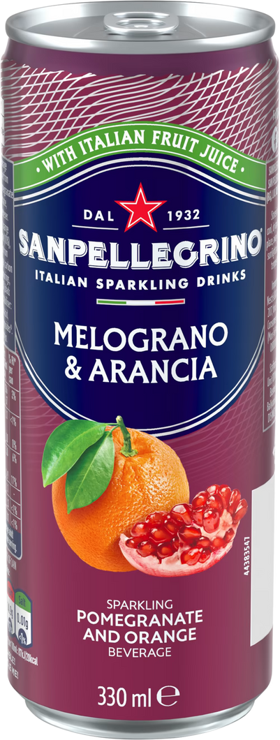 San Pellegrino Orange & Pomegranate, 330ml
