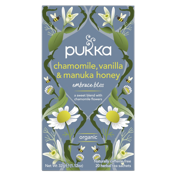 Pukka 20 Chamomile, Vanilla & Manuka Honey 32G