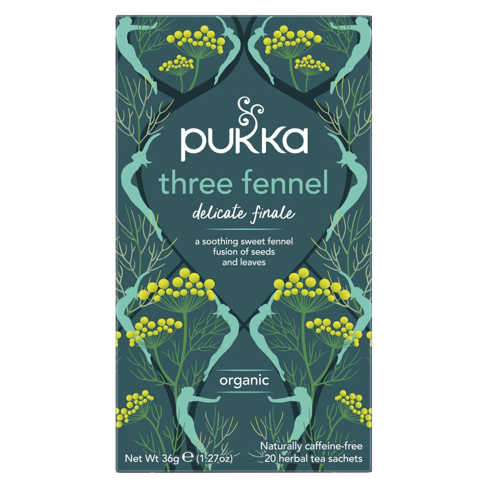 Pukka 20 Three Fennel 36G